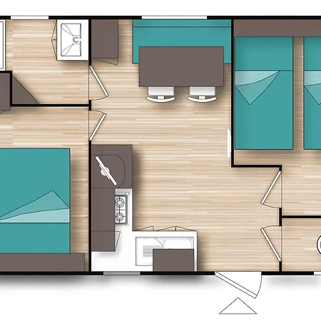 Parque de Campismo Les Champs Blancs 5*