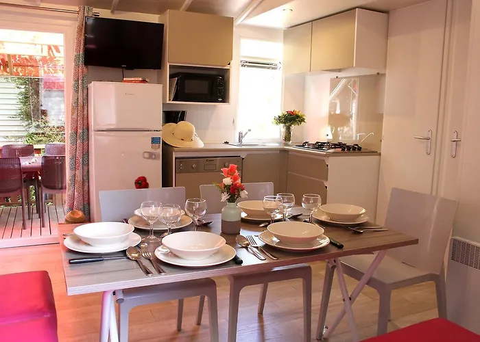 キャンプ場 Les Champs Blancs